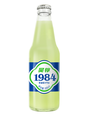 1984汽水青金桔汁（一次性包裝不回瓶）